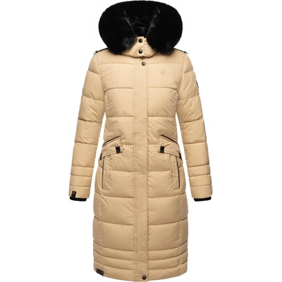 NAVAHOO Зимно палто 'Fahmiyaa' бежово, размер M