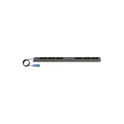 Eaton G4 - Power distribution unit (rack-mountable) - basic - AC 200-240 V - 3.7 kW - 1-phase - input: IEC 60309 16A - output connectors: 24 (12 x IEC 60320 C13, 12 x IEC 60320 C39) - 3 m cord - black