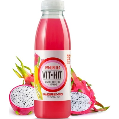 VIT-HIT Immunitea dračie ovocie a Yuzu 0,5 l