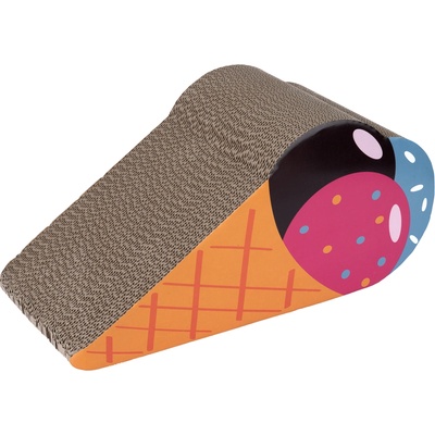 TIAKI TIAKI Ice Cream драскалка от вълнообразен картон, за котки - 50 x 23, 5 23 см
