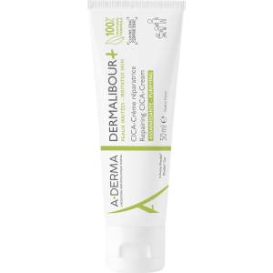A-DERMA Dermalibour+ Възстановяващ крем Cica, 50 ml