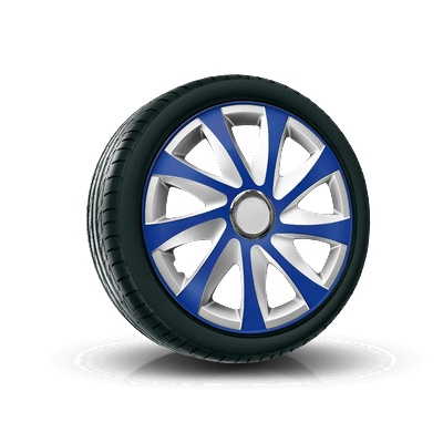 NRM капаци 15", drift extra сребърно синьо 4брой (vtv-pu-22310)