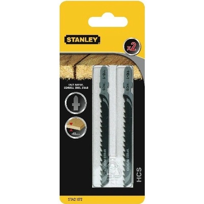 Stanley Pilové listy HCS pro přímočarou pilu do dřeva a jiných materiálů STA21072