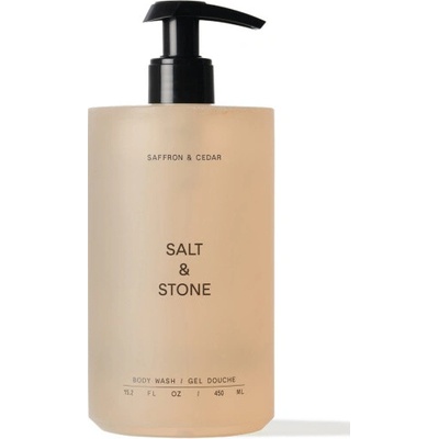 Salt & Stone Body Wash Saffron & Cedar 450 ml přírodní sprchový gel 450 ml