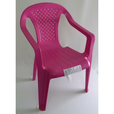 Progarden Židlička plastová dětská růžová – Zboží Dáma