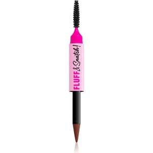 NYX Professional Makeup Fluff & Snatch молив за вежди с пудра ефект цвят Rich Auburn 1 гр