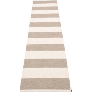 Pappelina Бежова и кремава пътека за открито и закрито 70x300 cm Bob Mud Vanilla - Pappelina (BO6B730)
