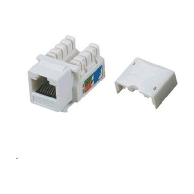 DATACOM Keystone RJ45 UTP CAT5 (DUAL) MINI biely