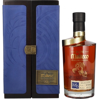 Malteco Selección 1986 40% 0,7 l (drevený box)