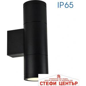 VIVALUX BERGAMO 2xGU10 BK IP65 (VIV004972)