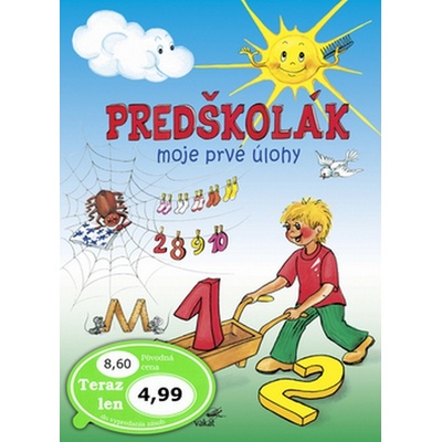 Predškolák Moje prvé úlohy - Zuzana Pospíšilová