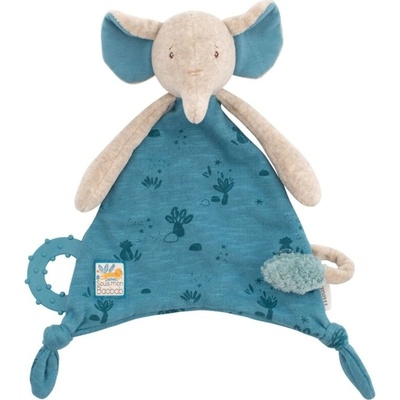Moulin Roty mazlící šáteček s hryzátkom Sloník