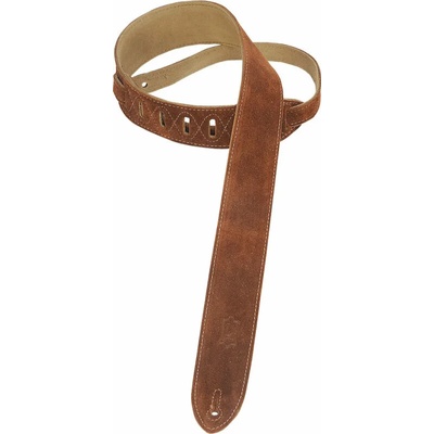 Levy's Simply Suede Brown Каишка за китара (MS12-BRN)