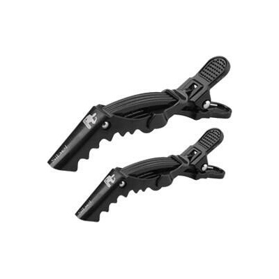 Sibel Gator Clips 2x9 a 2x11 cm - "krokodýlky" klipsy, 2x9 a 2x11 cm čierne