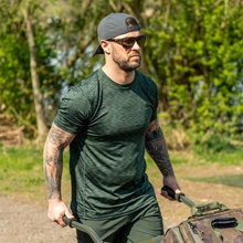 RidgeMonkey tričko APEarel CoolTech Camo Edition T-Shirt
