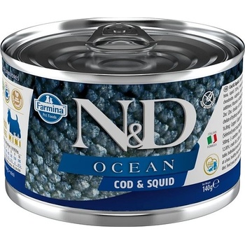 N&D Dog Ocean Codfish & Squid 140 g