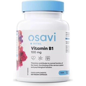 Osavi Vitamin B1, 100 mg, 120 капсули, Osavi