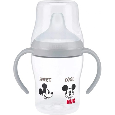 Nuk Шише NUK Perfect Match - С накрайник за сок, TC, РР, 150 ml, Disney, Мики (10215396)