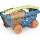Smoby Vozík na tahání z cukrové třtiny Ocean Bio Sugar Cane Beach Cart s kyblíčkem – z kolekce Smoby Green 100% recyklovatelné od 18 měsíců