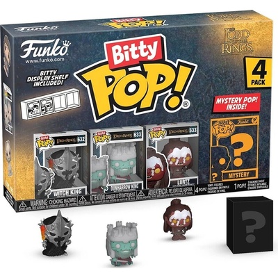 Funko Bitty Pop! The Lord of the Rings Witch King Dunharrow King Lurtz