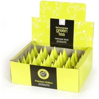 Vintage Teas Zelený čaj s citronovou trávou 30 x 2,5 g