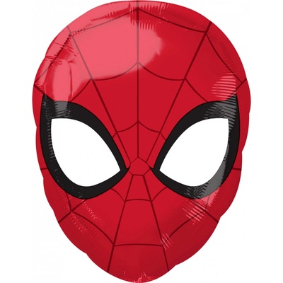 Balónek fóliový Spider Man hlava 30x43 cm