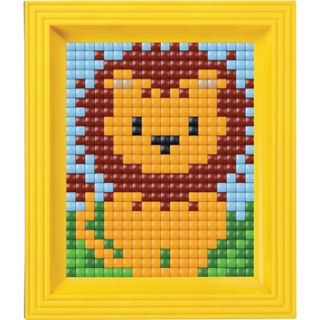Image 1 of Pixelhobby Мозайка с рамка и пиксели XL, Pixelhobby - Лъвче (12020)