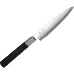 Kai 6715Y Кухненски нож за суши и сашими за дясна ръка Yanagiba Wasabi Black 15 см