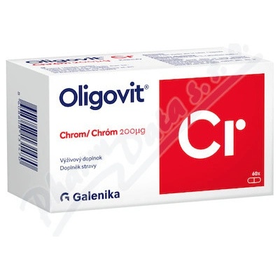 Galenika Oligovit Chrom 200mcg 60 tobolek