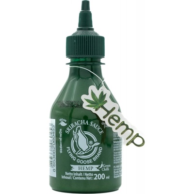 Flying Goose Omáčka Sriracha zelená Hemp 200 ml