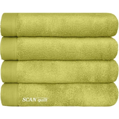 SCANquilt Uterák froté MODAL SOFT limetová 15x21 - žinka na umývanie