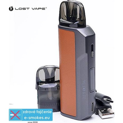 Lost Vape Thelema Elite 40 Pod 1400 mAh Gunmetal Espresso 1 ks