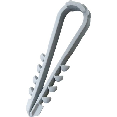 N & L Dübelklemmschelle 6-20mm upevňovací příchytka zástrčný 501STN Průměr kabelového svazku (rozsah) 6 do 20 mm pro zás