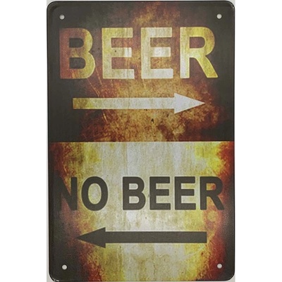 Ceduľa Beer - No Beer