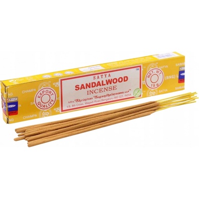 Satya vonné tyčinky Sandalwood 15 g – Zbozi.Blesk.cz
