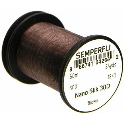 Semperfli Nit Nano Silk 30D 18/0 Brown
