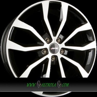 Autec Uteca 9,5x22 5x112 ET21 black polished