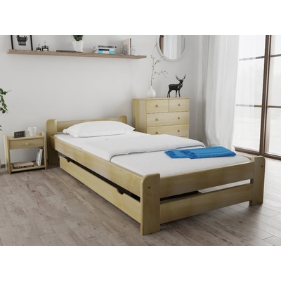 Textilomanie Emily borovice s latkovým roštom s matrací Deluxe 10 cm