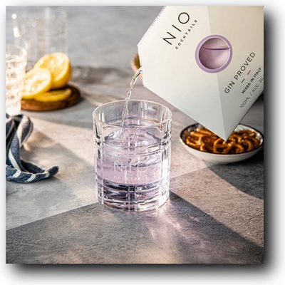 NIO Cocktails Gin Proved 20.2% 0,1 l (darčekové balenie kazeta)