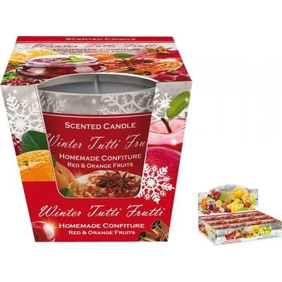 Bartek Candles Winter Tutti Frutti Red & Orange Fruits 115 g