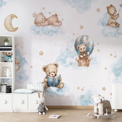 Decono Детски Фототапет Мечета в Облаците