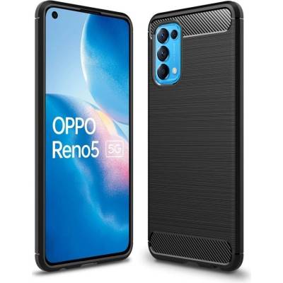 Púzdro Forcell CARBON Case OPPO Reno 6 čierne