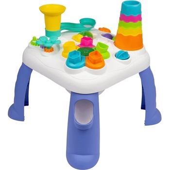 Playgro Активна играчка Playgro - Учебна маса със светлини и звуци за подрасващи деца, 20м+ (PG.0615)
