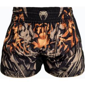 Venum Мъжки шорти за тренировка Venum Tiger Muay Thai Shorts black/neon orange
