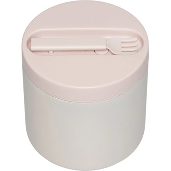 Design Letters Термокутия за обяд To Go с вилица голяма бежова 2 части (30101029PASTELBEIGE)