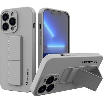 Wozinsky Калъф Wozinsky Kickstand, със стойка, за iPhone 13, сив (9145576234167)
