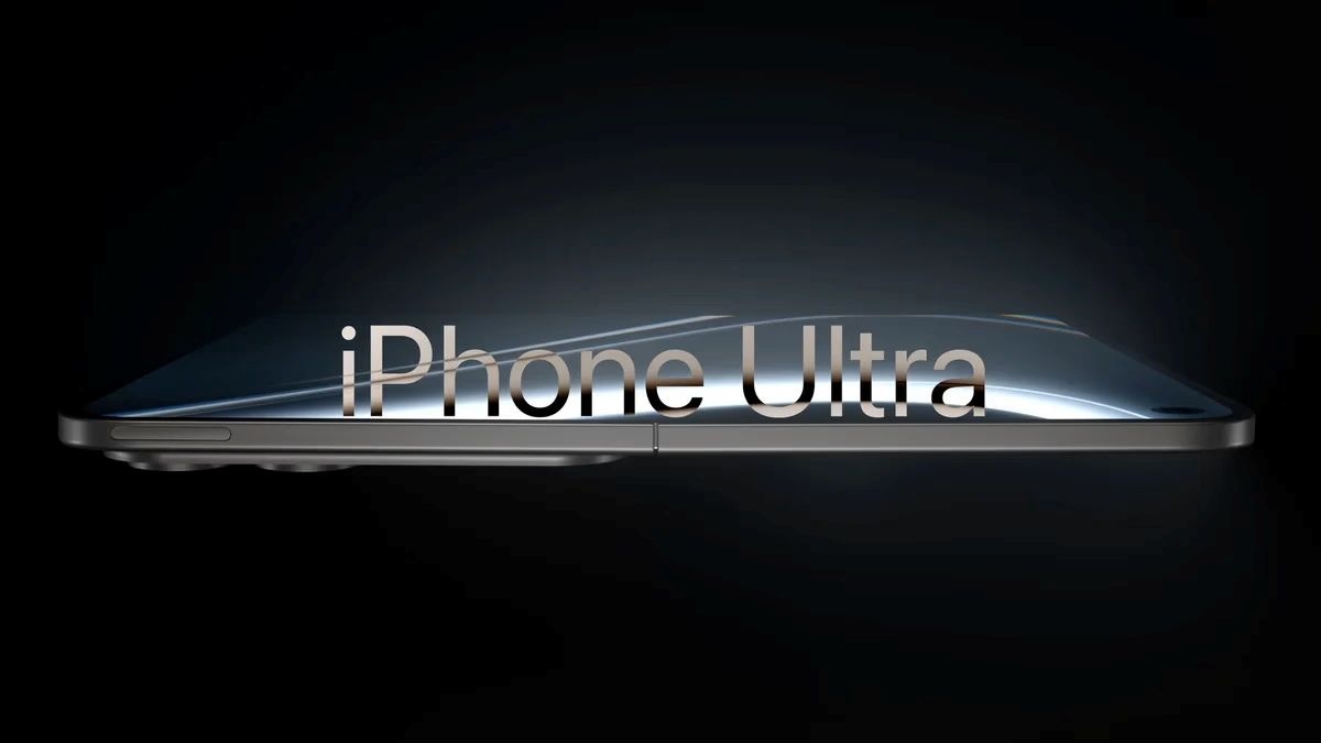 Randare a viitorului iPhone Fold (Ultra)