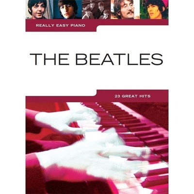 Hal Leonard Really Easy Piano The Beatles Noty