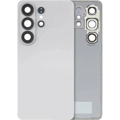 Zadní sklo s kamerovým sklem Samsung Galaxy S26 Ultra – Aftermarket Plus – bílé SAM3163