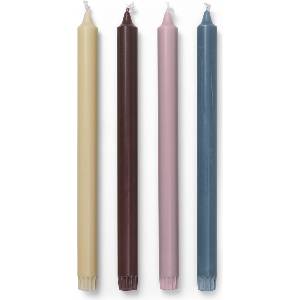 ferm LIVING Свещи Pure цветни 4 бр (1104266259)